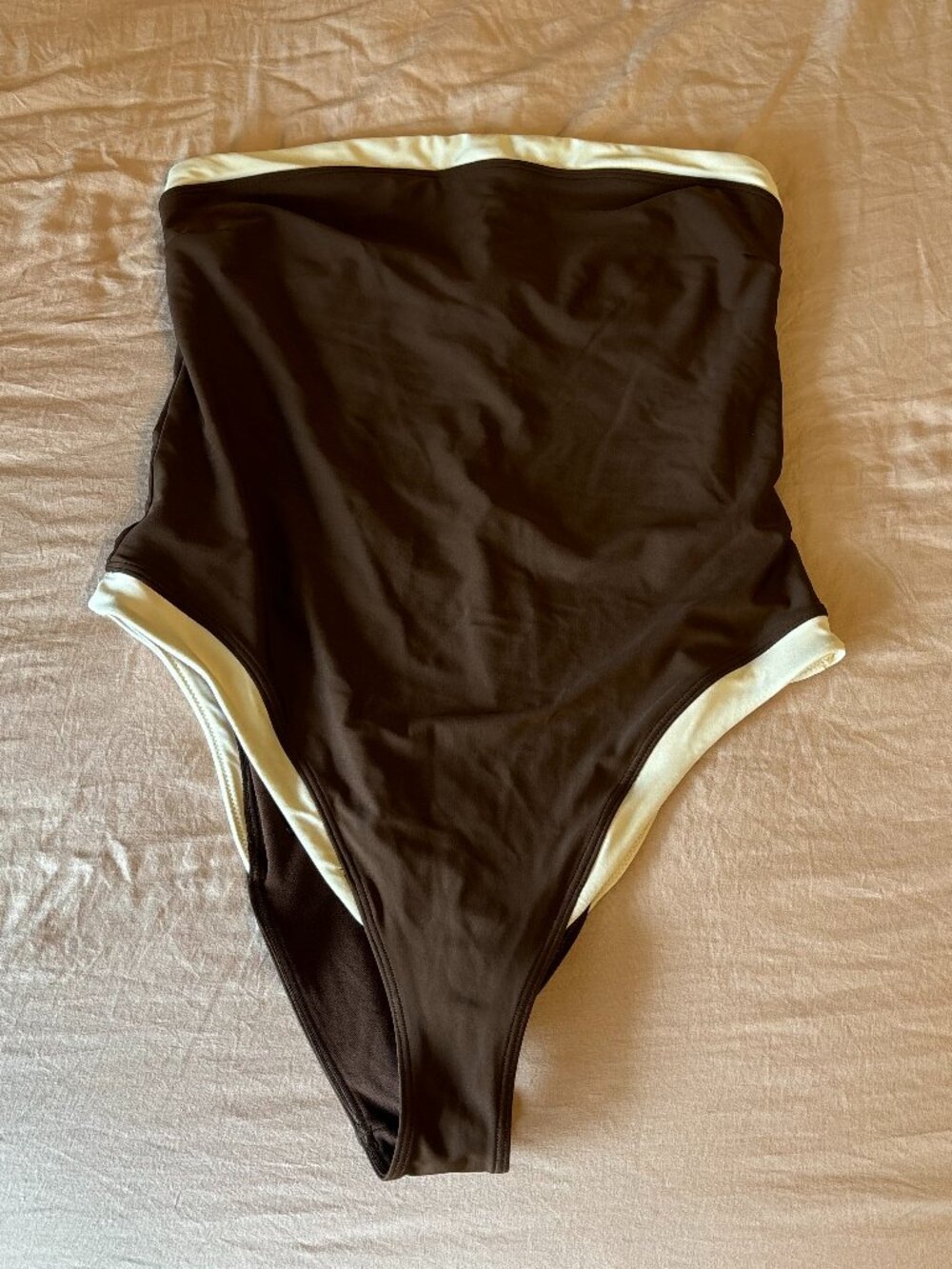 Abercrombie & Fitch Marina Strapless One Piece Swimsuit